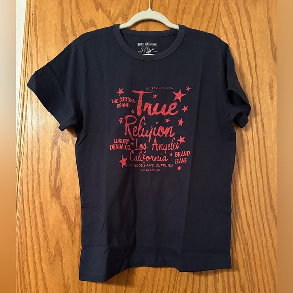 True Religion Champions Crewneck - 2 Shirts - NWT - Size Kids L - Picture 1 of 15